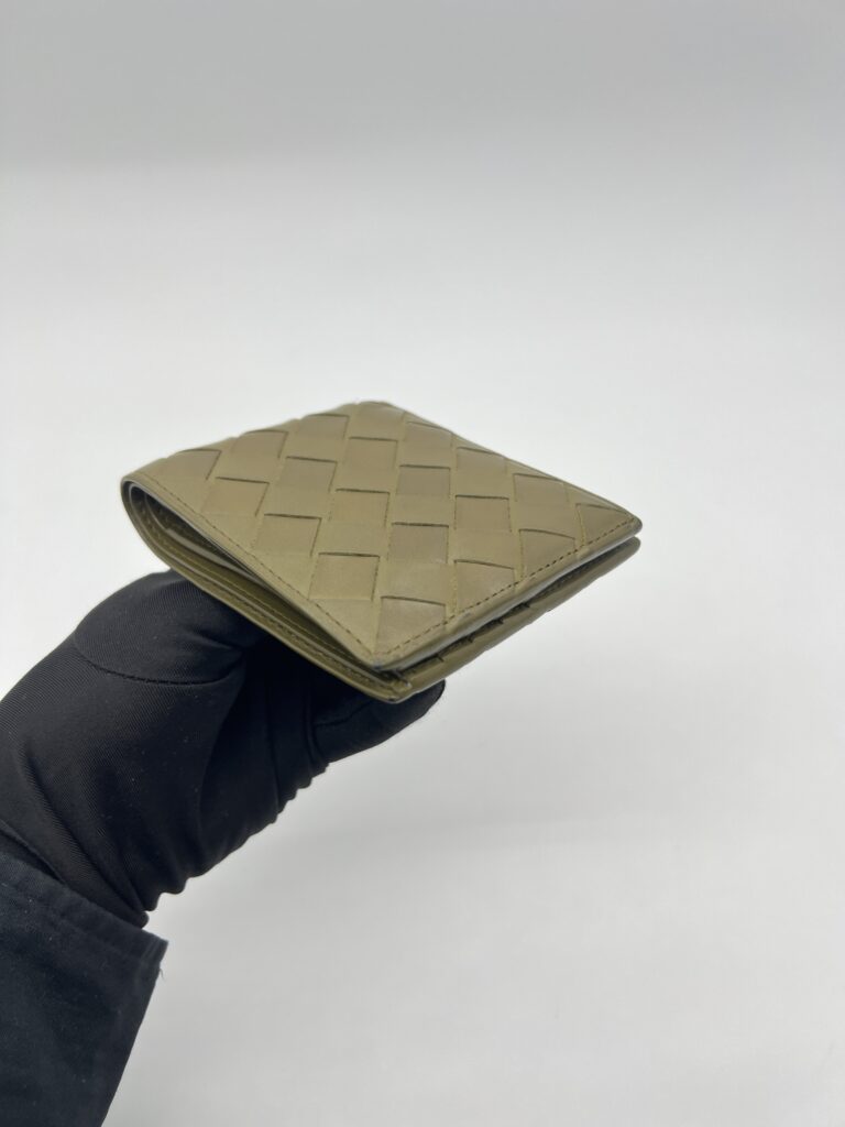 Bottega Veneta Bifold Wallet Dark Green