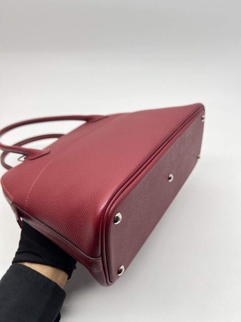 Hermes Bolide 27 Epsom Rouge Grenat PHW