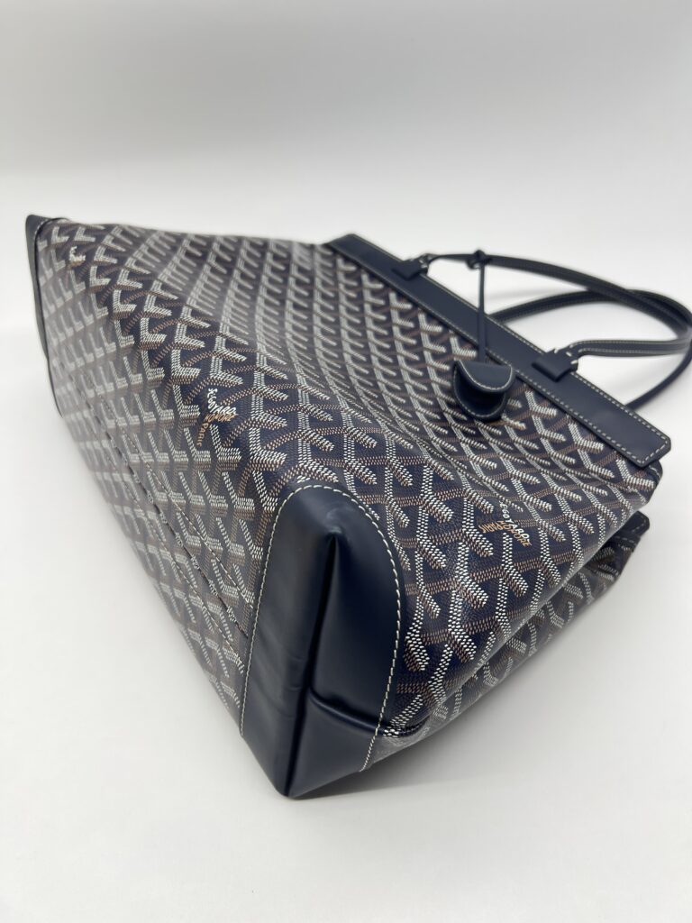 Goyard Bellechasse PM Goyardine Bleu Marine