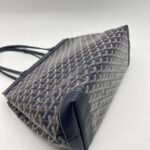Goyard Bellechasse PM Goyardine Bleu Marine