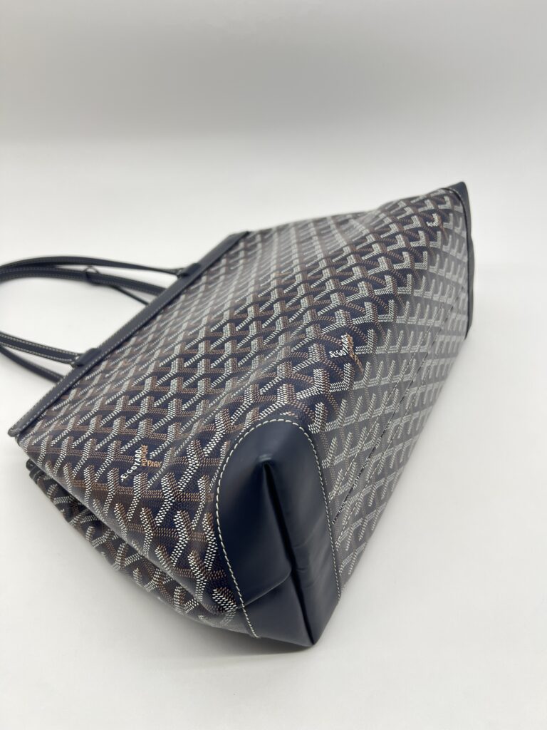 Goyard Bellechasse PM Goyardine Bleu Marine