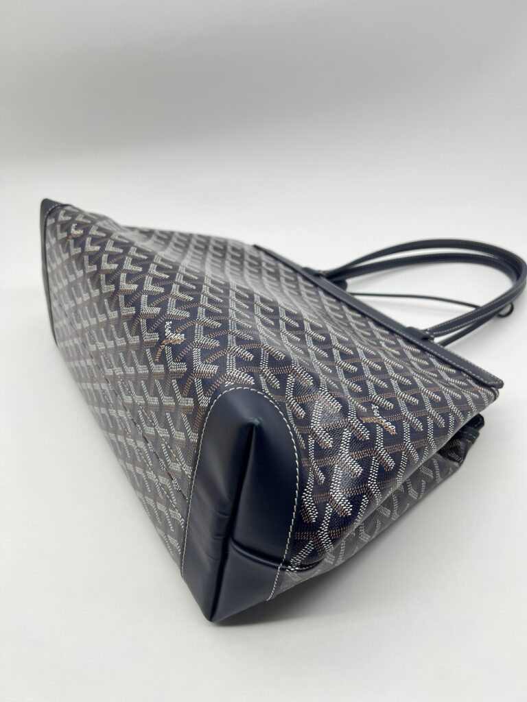 Goyard Bellechasse PM Goyardine Bleu Marine