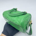 Gucci GG Matelasse Boston Green GHW