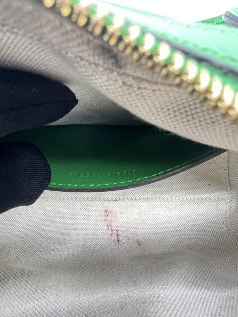 Gucci GG Matelasse Boston Green GHW
