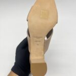 Saint Laurent Loulou Mules 70 Nude