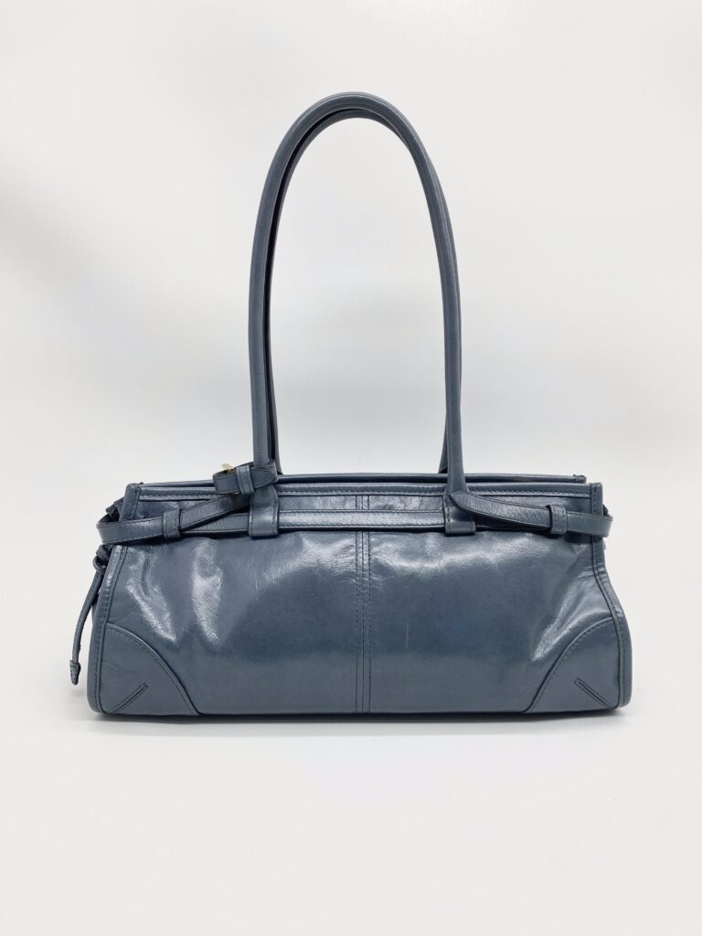 Prada Bonnie Medium In Pelle Soft Lux Avio GHW
