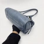 Prada Bonnie Medium In Pelle Soft Lux Avio GHW