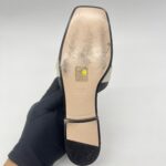 Gucci GG Slide Sandal Black White