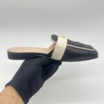 Gucci GG Slide Sandal Black White