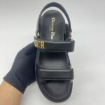 Dior Dioract Sandal Black GHW