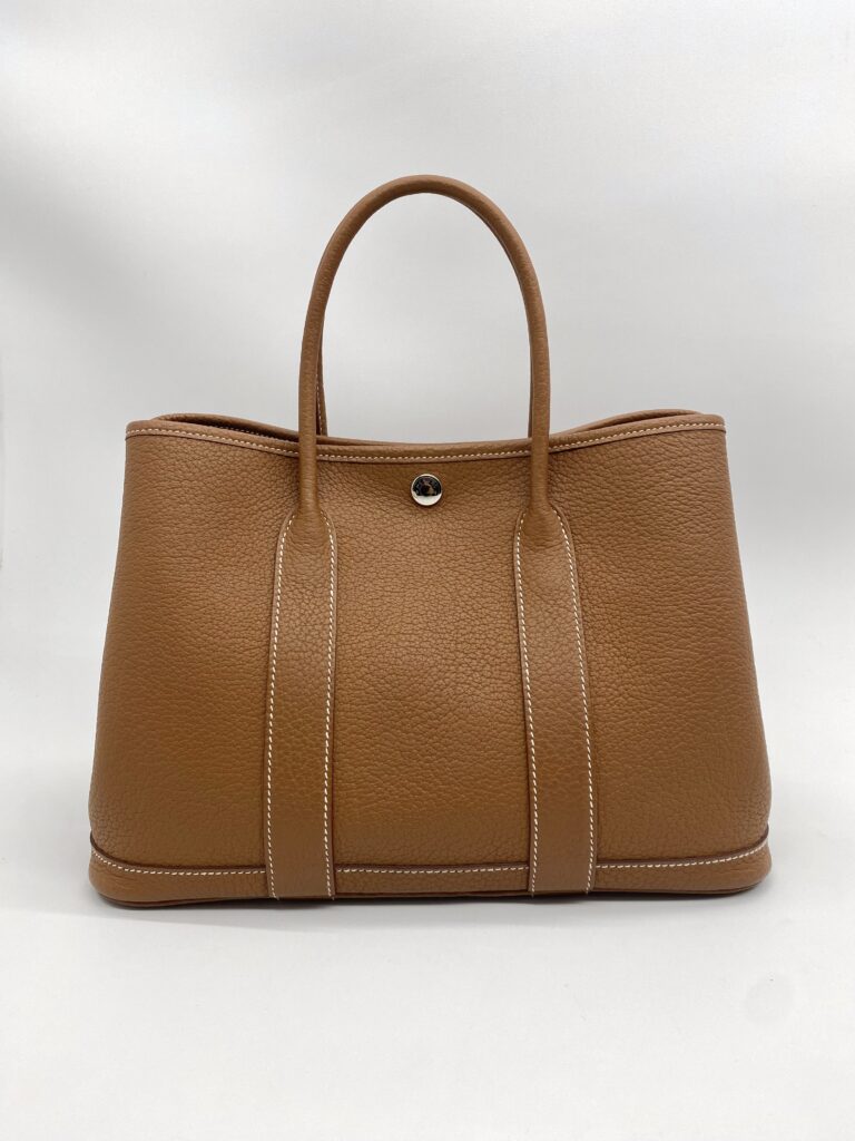 Hermes Garden Party 30 Negonda Gold PHW