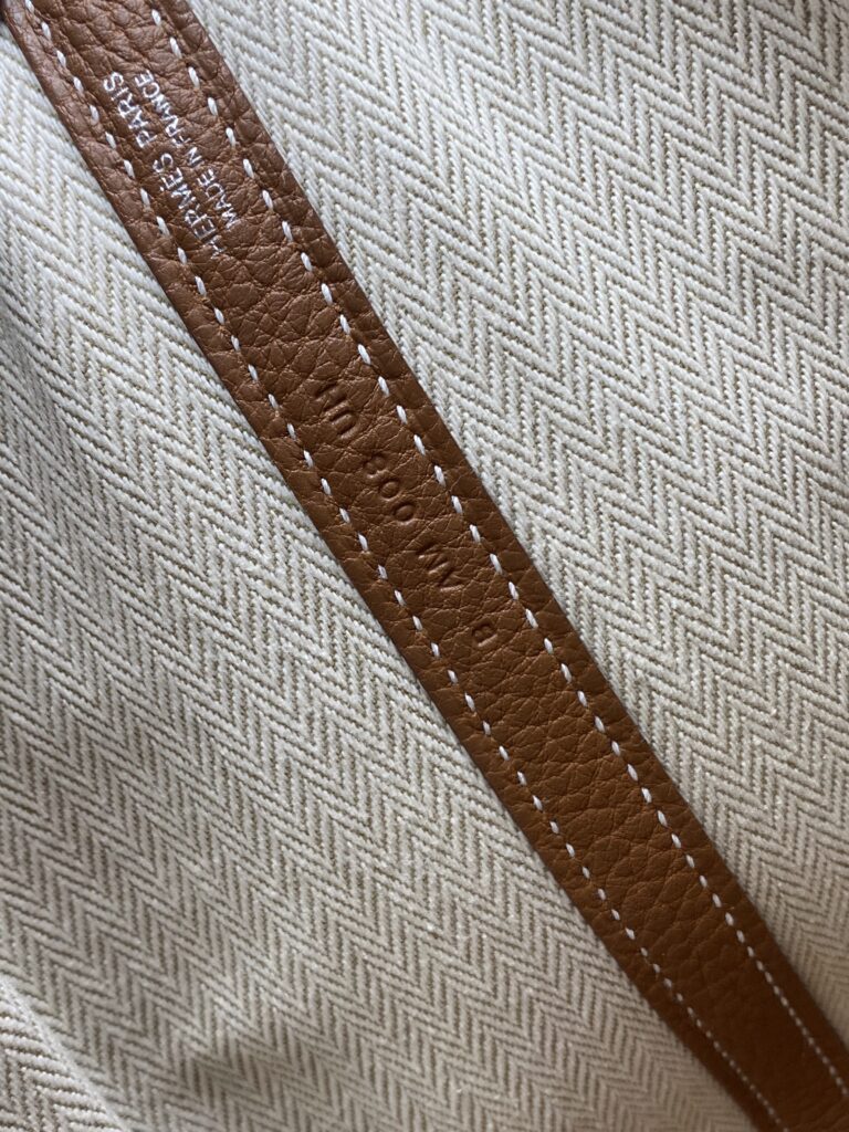 Hermes Garden Party 30 Negonda Gold PHW
