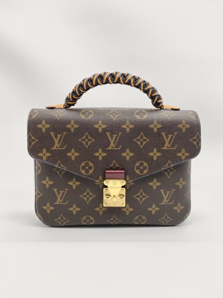 Louis Vuitton Metis MM Monogram Braided Saffran GHW