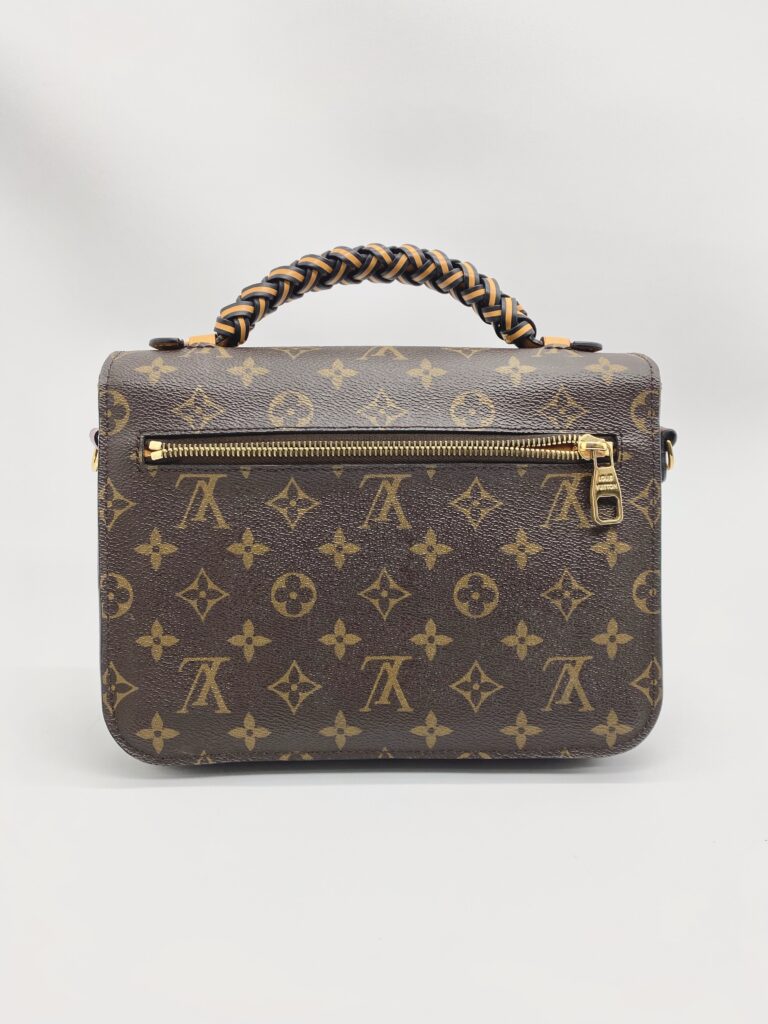 Louis Vuitton Metis MM Monogram Braided Saffran GHW