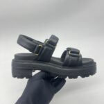 Dior Dioract Sandal Black GHW