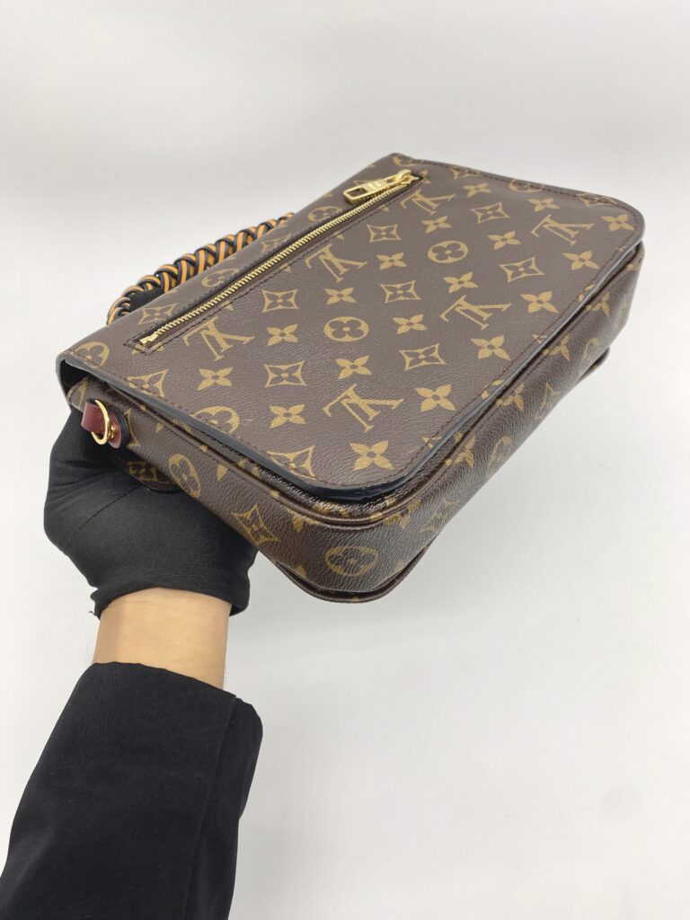 Louis Vuitton Metis MM Monogram Braided Saffran GHW