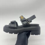 Dior Dioract Sandal Black GHW
