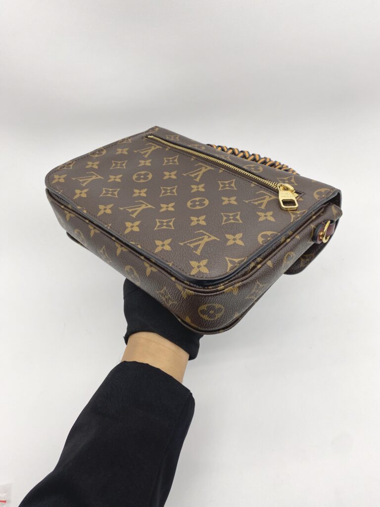Louis Vuitton Metis MM Monogram Braided Saffran GHW