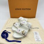 Louis Vuitton LV X TM DIA Flat Comfort Monogram Multicolor