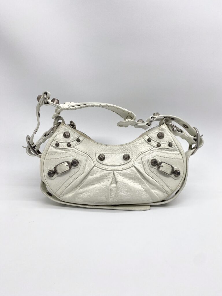 Balenciaga Le Cagole Xs White SHW