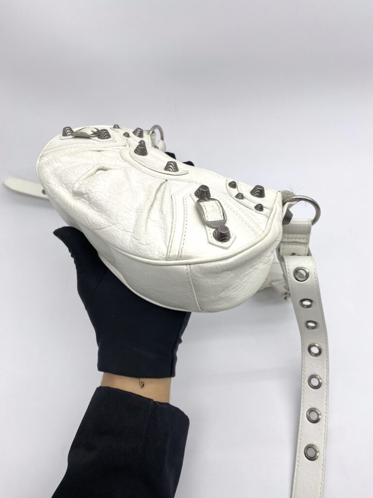 Balenciaga Le Cagole Xs White SHW