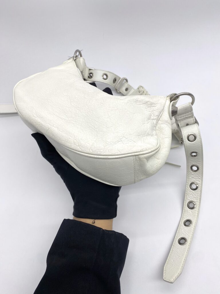Balenciaga Le Cagole Xs White SHW