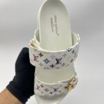 Louis Vuitton LV X TM DIA Flat Comfort Monogram Multicolor