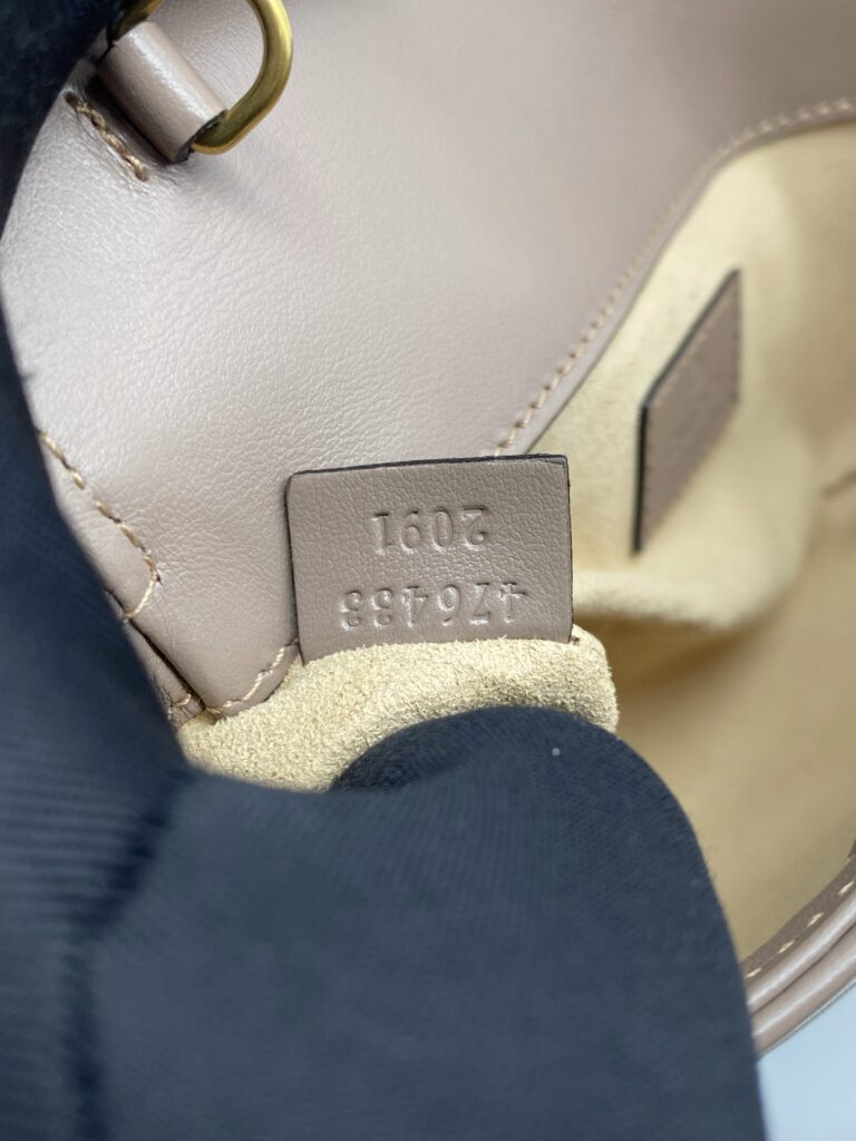 Gucci Marmont Super Mini Nude GHW