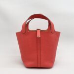 Hermes Pitcoin 18 Clemence Rose Jaipur PHW