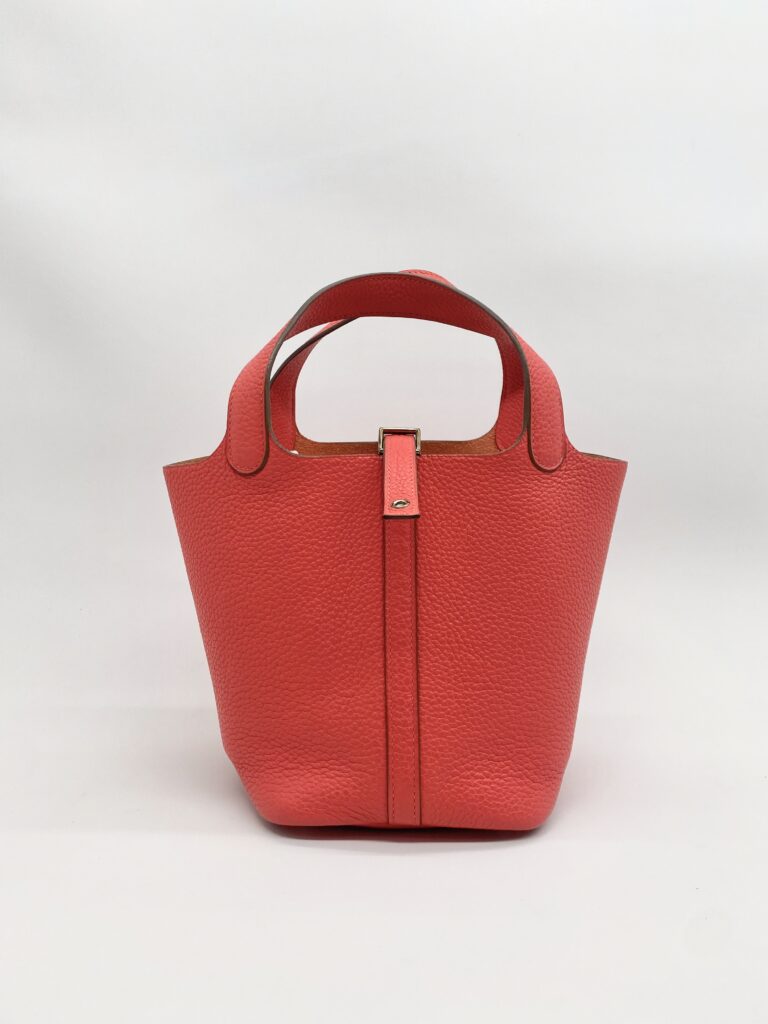 Hermes Pitcoin 18 Clemence Rose Jaipur PHW