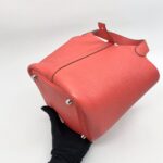 Hermes Pitcoin 18 Clemence Rose Jaipur PHW