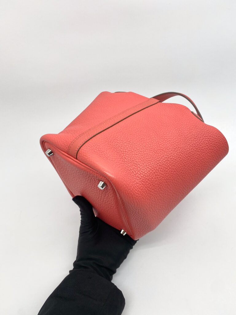 Hermes Pitcoin 18 Clemence Rose Jaipur PHW