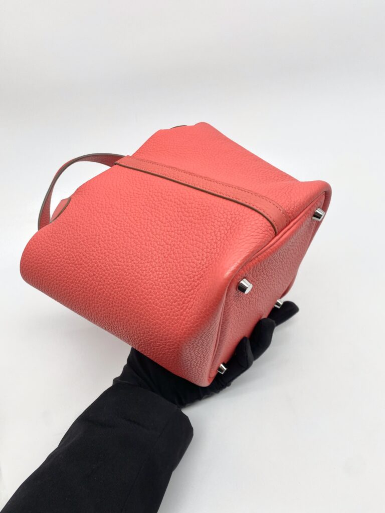 Hermes Pitcoin 18 Clemence Rose Jaipur PHW