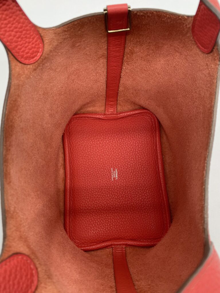 Hermes Pitcoin 18 Clemence Rose Jaipur PHW