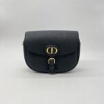 Dior Bobby Medium Grained Black GHW