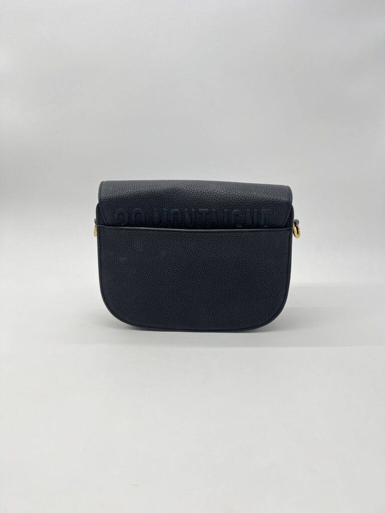 Dior Bobby Medium Grained Black GHW