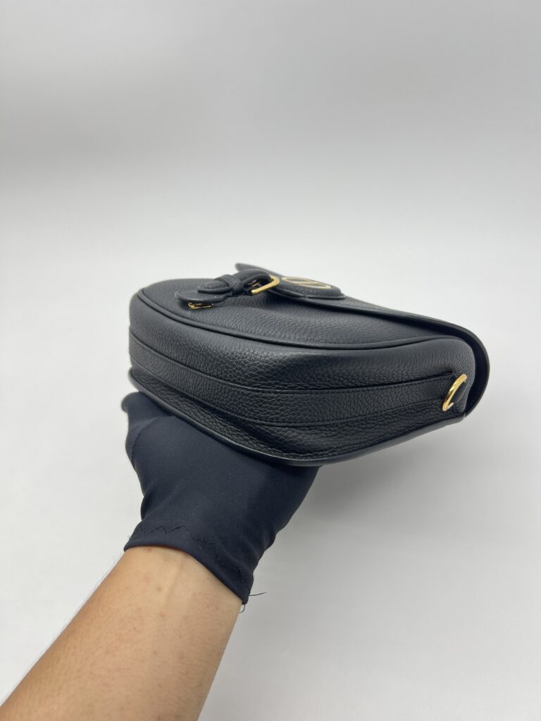 Dior Bobby Medium Grained Black GHW