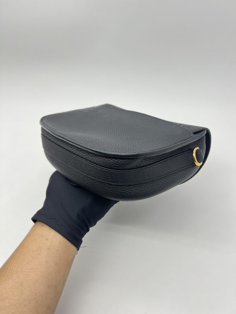 Dior Bobby Medium Grained Black GHW