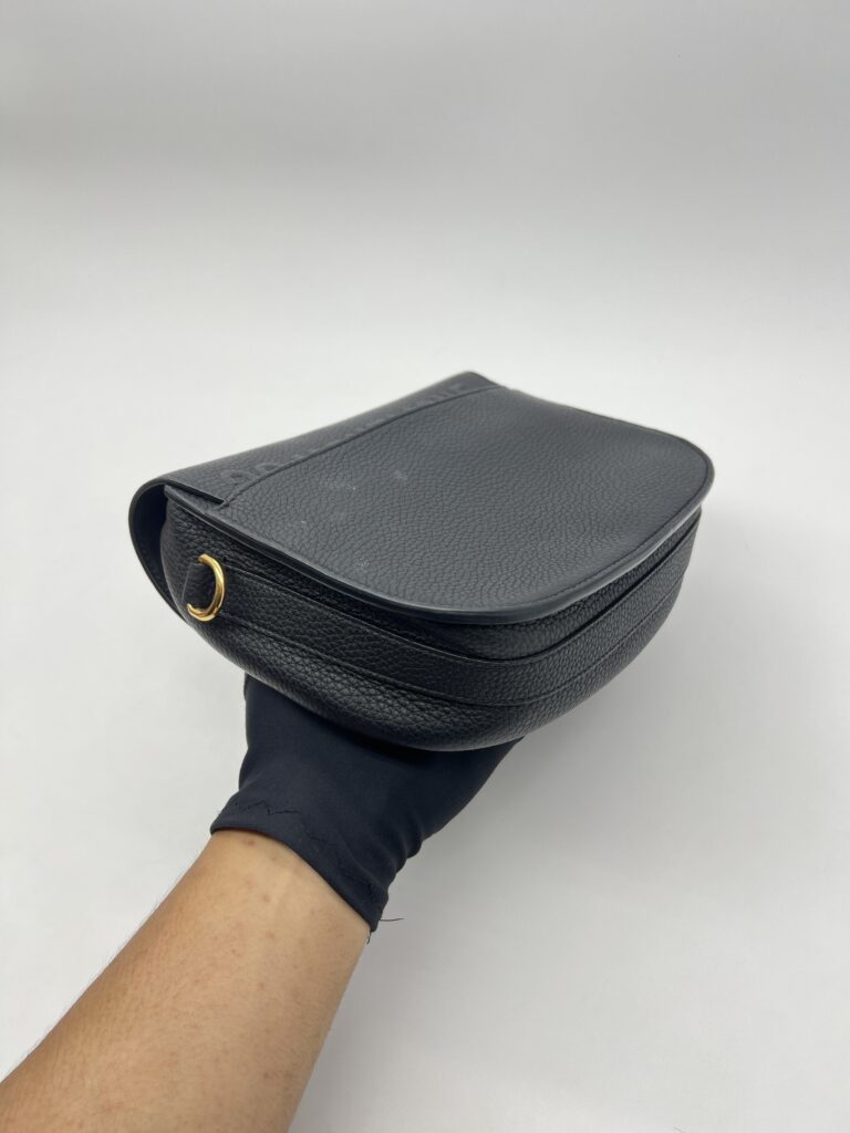 Dior Bobby Medium Grained Black GHW