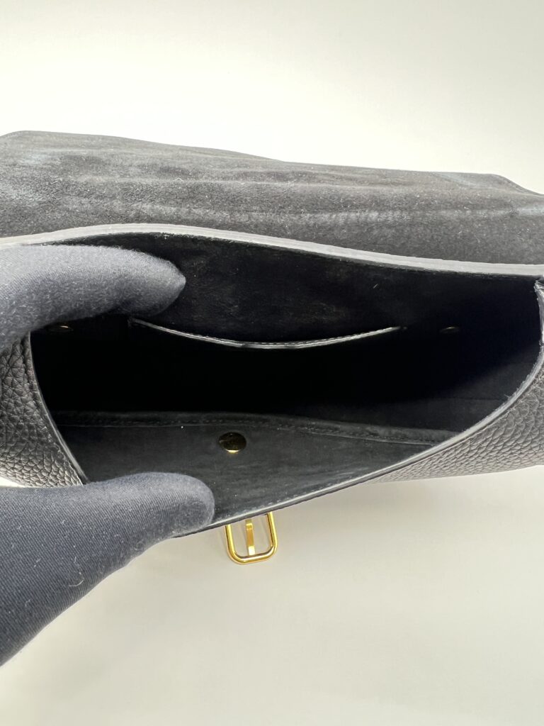Dior Bobby Medium Grained Black GHW