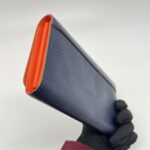 Louis Vuitton Twist Wallet Epi Blue Orange SHW