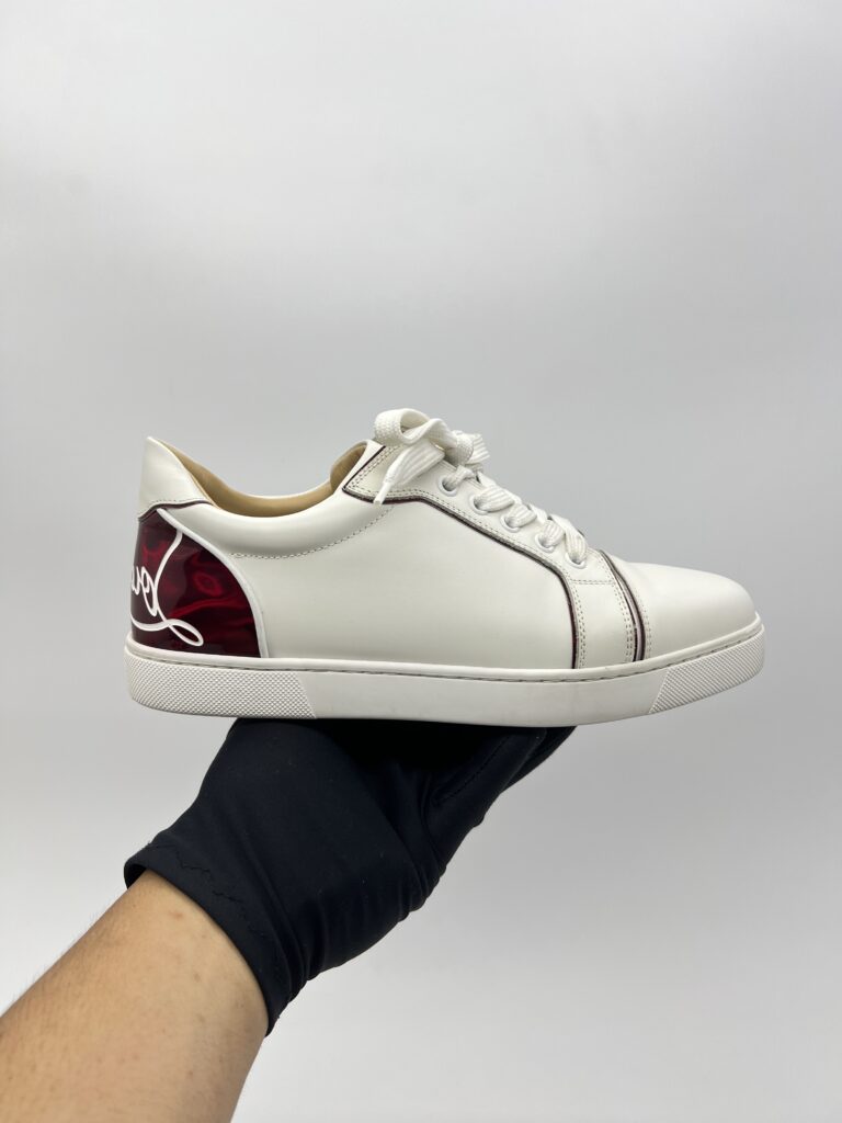 Christian Louboutin Fun Veira Sneakers White Red