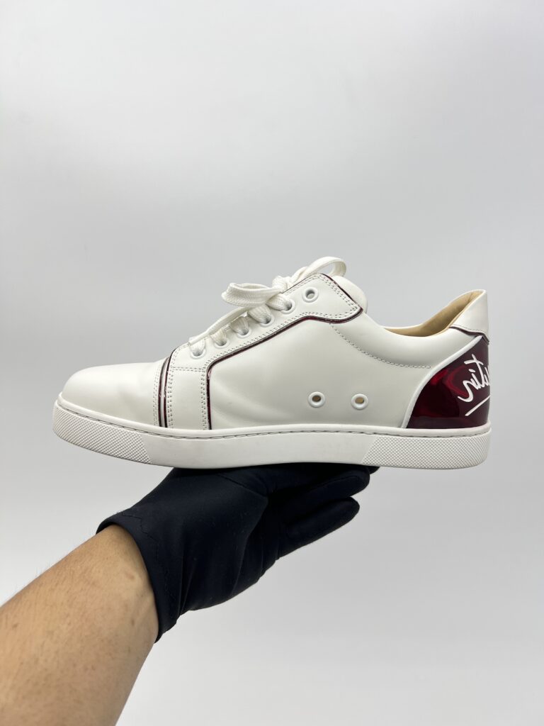 Christian Louboutin Fun Veira Sneakers White Red