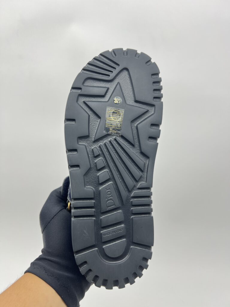 Dior Dioract Sandal Denim GHW