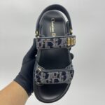Dior Dioract Sandal Denim GHW