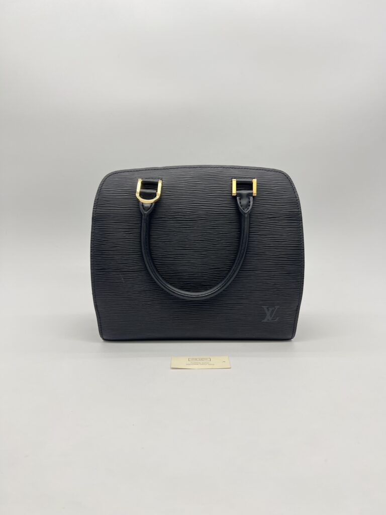 Louis Vuitton Pont Neuf Epi Black GHW
