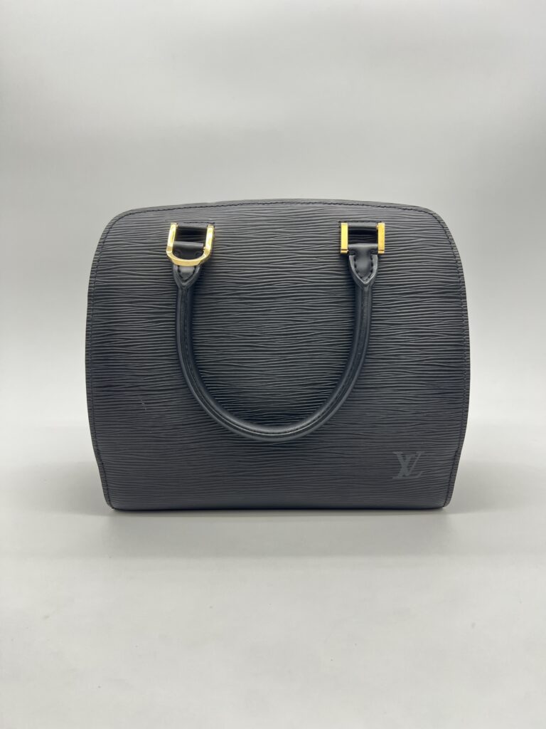 Louis Vuitton Pont Neuf Epi Black GHW