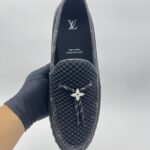 Louis Vuitton Racer Mocassin Monogram Eclipse/Mesh/Black
