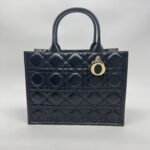 Dior Dior Book Tote Macrocannage Black GHW