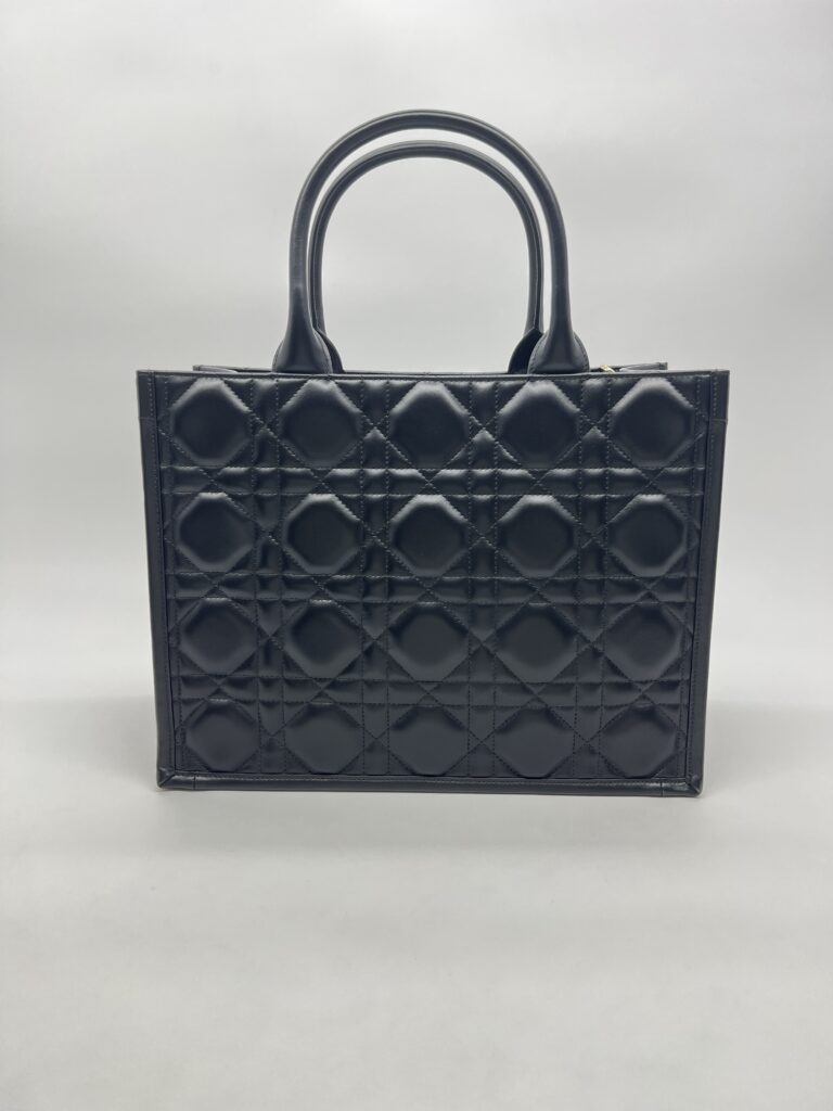 Dior Dior Book Tote Macrocannage Black GHW